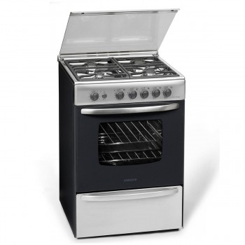 COCINA MULTIGAS LONGVIE DE 60 CM 18600XF CLASE AA