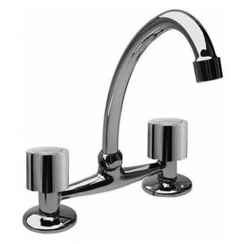 GRIFO DE COCINA HYDROS VIVA CROMO 105211 CROMO CROMADO