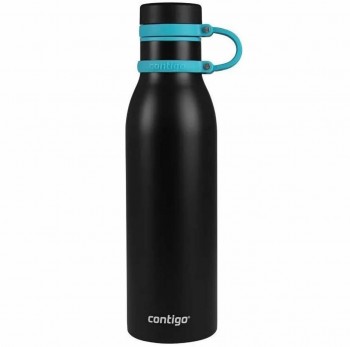 BOTELLA TÉRMICA CONTIGO MATTERHORN NEGRO MATE 591ML INOX