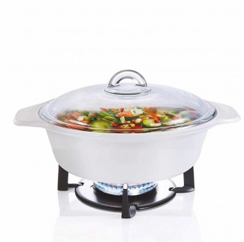 OLLA DE VIDRIO LUMINARC BLOOMING 28CM 2,5L VITRO RESISTENTE