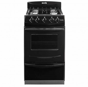 COCINA DE GAS NATURAL ESCORIAL CANDOR S2 NEGRA