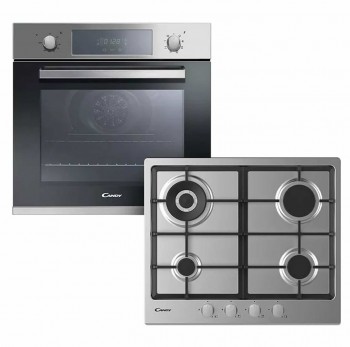 COMBO CANDY HORNO ELECTRICO FCP605X + ANAFE A GAS CHG6BRWPX