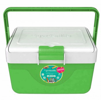 CONSERVADORA LUNCHERA ESCOLAR GARDEN LIFE VERDE DE 6,7 LITROS