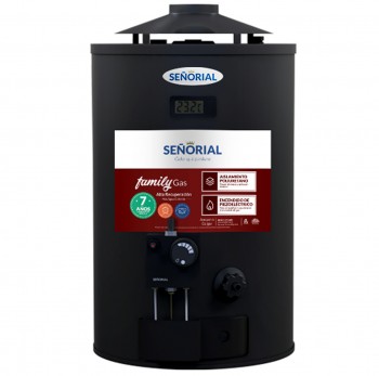 TERMOTANQUE MULTIGAS ALTA RECUPERACION SEÑORIAL 30LTS