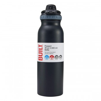 TERMO BUILT 1183ML CALIENTE/FRIO NEGRO