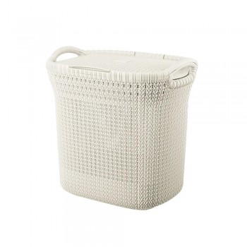 CESTO PLASTICO REY KHIPU NATURAL 40LTS