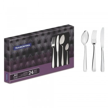 JUEGO DE 24 CUBIERTOS TRAMONTINA PACIFIC INOX