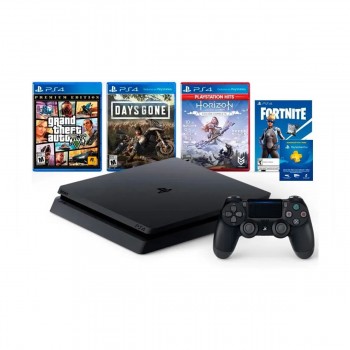 CONSOLA PS4 SONY 1 TB + 3 JUEGOS