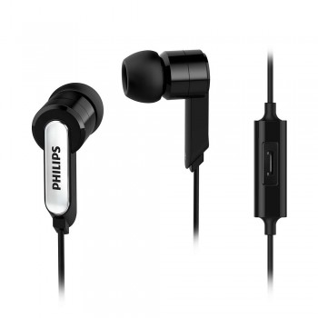 AURICULARES PHILIPS SHE1405BK CON MICROFONO
