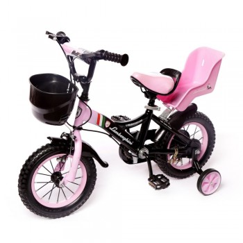 BICICLETA RODADO 12 DENCAR LAMBORGHINI 7101 ROSA