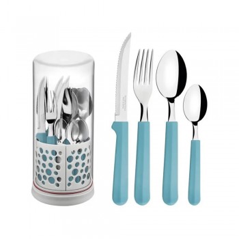 SET DE CUBIERTOS 27 PIEZAS MULTIPLY TRAMONTINA 23299/181