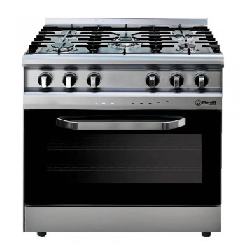 COCINA MORELLI CHEF820 REJAS FUNDICION