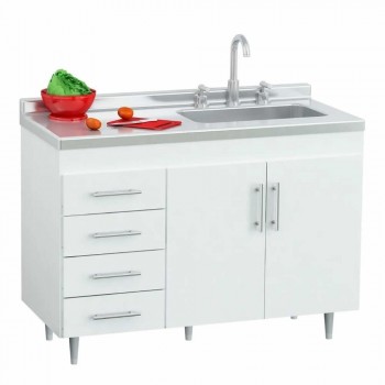 BAJO MESADA CENTRO ESTANT BM121BL 120CM
