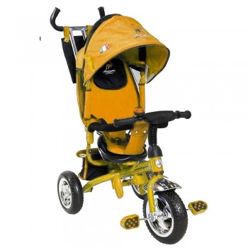 TRICICLO DENCAR LAMBORGHINI 7066 AMARILLO