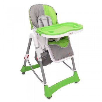 SILLA DE COMER BEBE LOVE 642 VERDE GRIS