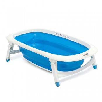 BAÑERA PLASTICA PLEGABLE LOVE 320 AZUL