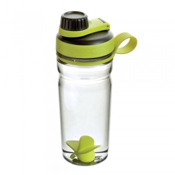BOTELLA RUBBERMAID SHAKER 600ML FUCSIA VERDE