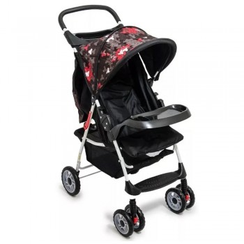 COCHECITO LOVE 220 NEGRO MARRON ROJO