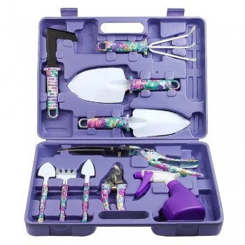 KIT DE JARDINERIA VALIJA SET DE 10 PIEZAS TM 80622