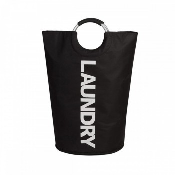 CESTO ROPA SUCIA NEGRO TM XL