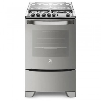 COCINA A GAS ELECTROLUX 56GXQ INOX 56CM