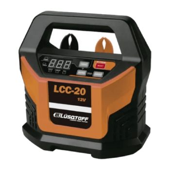 CARGADOR DE BATERÍA LUSQTOFF LCC20 12V 20AMP LCD 50HP