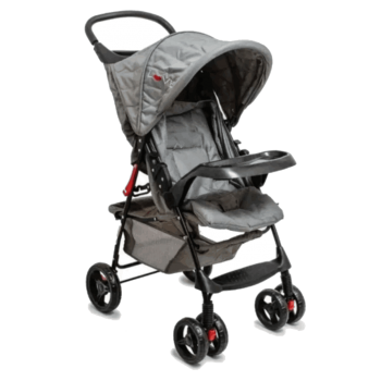COCHECITO PASEO BEBE LOVE 220/221 GRIS 03 CAPOTA 2 BANDEJAS