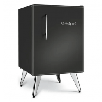 HELADERA WHIRLPOOL VINTAGE WRA09R3 BLACK 76LTS