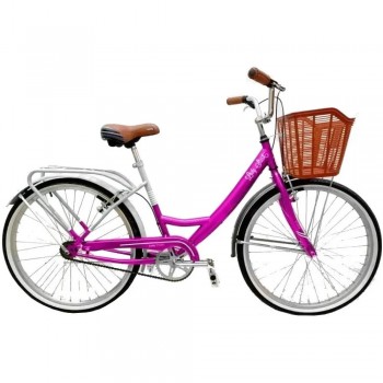 BICICLETA RODADO 26 STARK FULL LADY 6080 FUCSIA