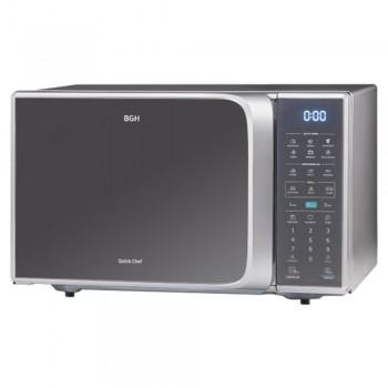 MICROONDAS BGH QUICK CHEF B120DS20 SILVER 20LTS