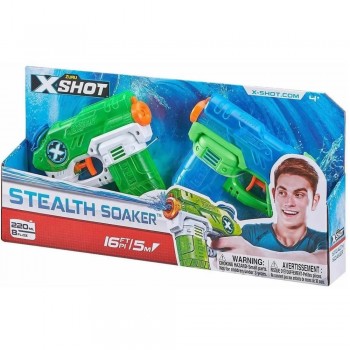 2 PISTOLAS DE AGUA ZURU X-SHOT STEALTH SOAKER
