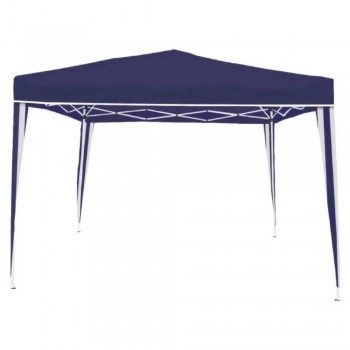 GAZEBO PLEGABLE PARA JARDIN DE 3 X 3M AZUL