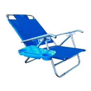 REPOSERA ALUMINIO COVERSOL BANDEJA APOYAVASOS 5 POS AZUL