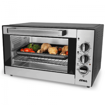 HORNO GRILL ELÉCTRICO DE MESA ATMA HGA3021N DE 30L 1200W