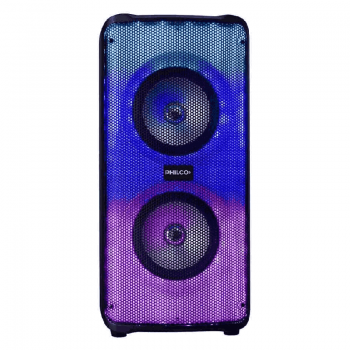 PARLANTE BLUETOOTH PHILCO DJP61 LUCES LED KARAOKE RADIO TWS