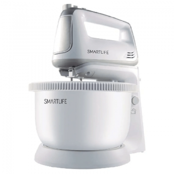 BATIDORA DE MANO SMARTLIFE HM5035PN BATE AMASA 5 VELOCIDADES + TURBO