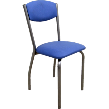 SILLA DE CAÑO CON RESPALDO TAPIZADO SOFIA DE SIDAL