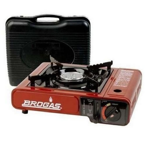 Anafe Cocina Portatil A Gas Butano Envasado Brogas Camping 465