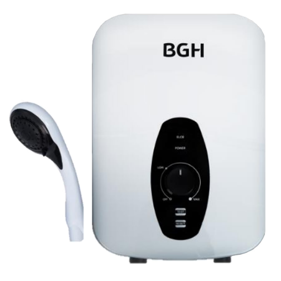 Calentador Eléctrico De Agua Bgh 45sw18 4500w C/ Kit Ducha