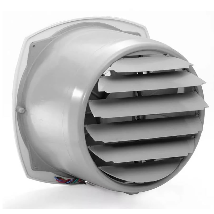 Extractor De Aire Para Cocina Ecoclima Cromo Pared De 15 Cm