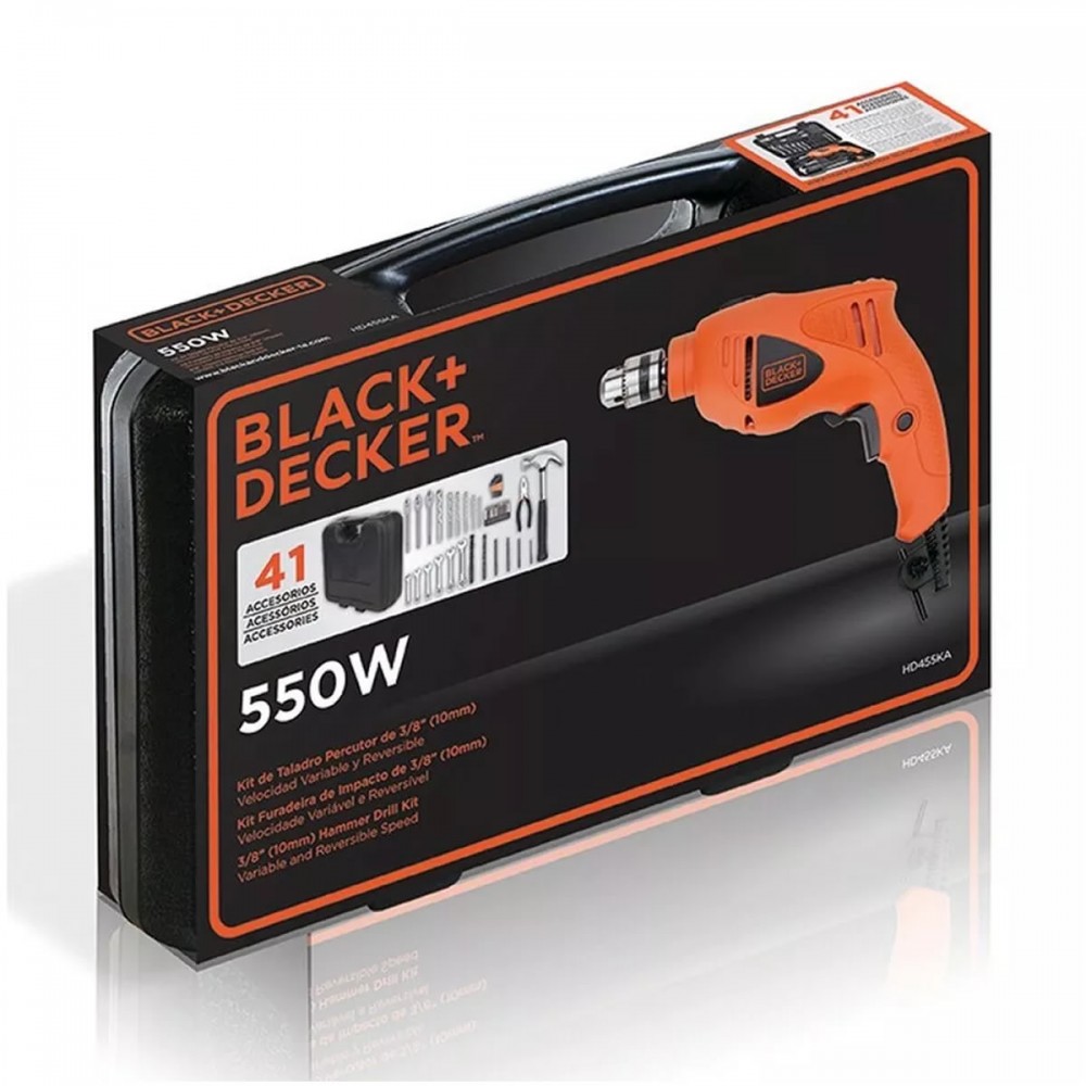 Comprar Taladro Percutor Black+Decker 3-8 Black And D 550W