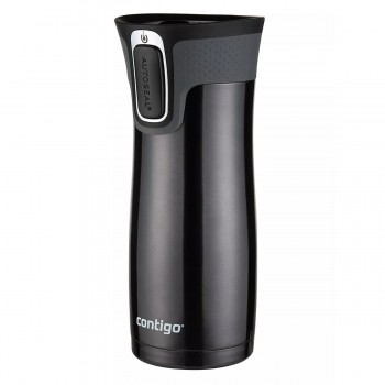 Vaso Térmico CONTIGO® West Loop Black Matte 473ml - El Mercadillo