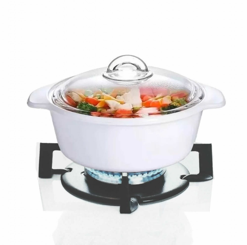 Olla De Vidrio Luminarc Blooming De 16cm 1l Vitro Resistente