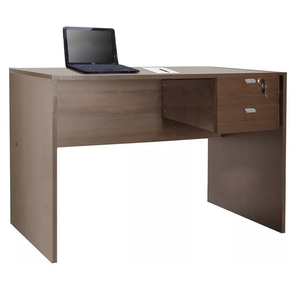 Escritorio Oficina Platinum 501 Tabaco - Tio Musa