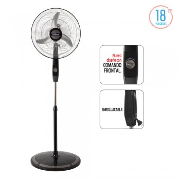 Ventilador de Pie 18 (45 cm) Anti Mosquito Liliana VPD18R