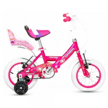 Bicicleta Rodado 12 Topmega Princess Rosa