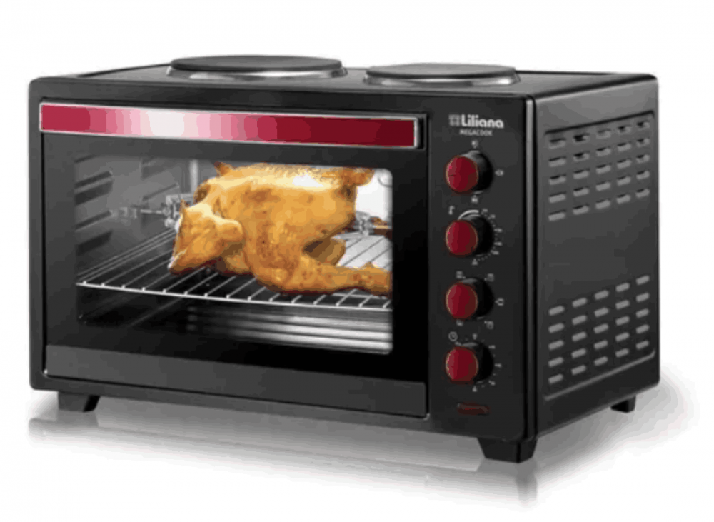 Atma - Horno eléctrico Grill Atma con 2 anafes superiores 50 lt