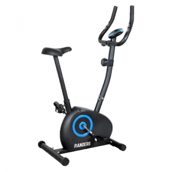 Bicicleta Fija De Spinning Con Bandas Y Disco 18kg Randers