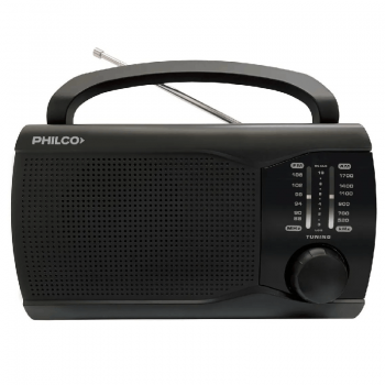 RADIO PORTATIL PHILCO PRM60 AM FM DUAL ANTENA TELESCÓPICA