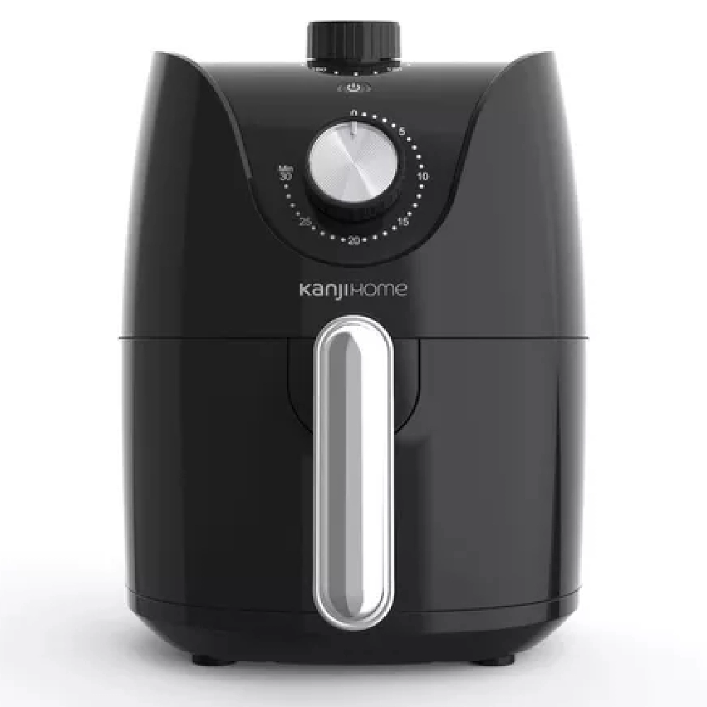  Xyanzi Freidora de aire de 2 litros con pantalla digital,  temporizador y control de temperatura totalmente ajustable para cocinar sin  aceite y recetas saludables, freidora baja en grasa, 1000 W (color